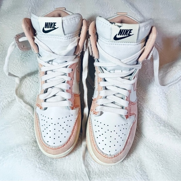 🔥 Nike Dunk High 1985 – Arctic Orange / White / Sail 🧡Size: 4.5Y / Women’s 6 - Picture 5 of 11